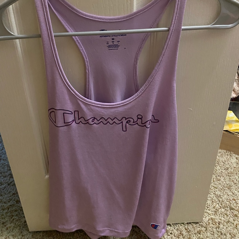 Champion light weight purple tank